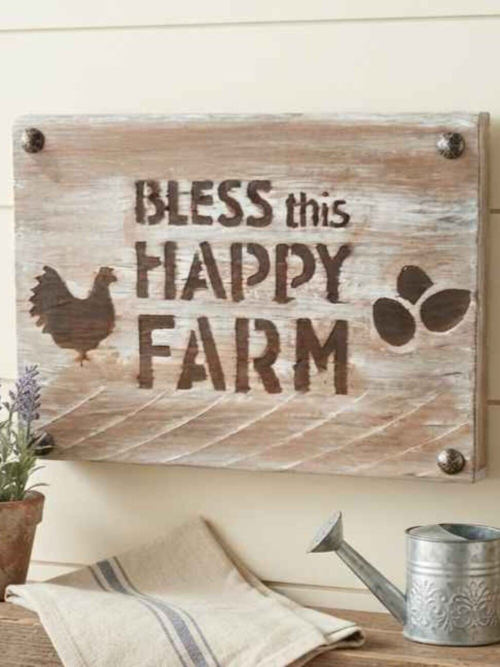 Farmhouse Rustic Wall Sign